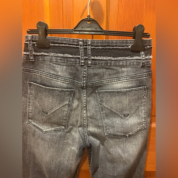 Hudson Holly Skinny High Rise Jeans With Raw Hem - Picture 11 of 16